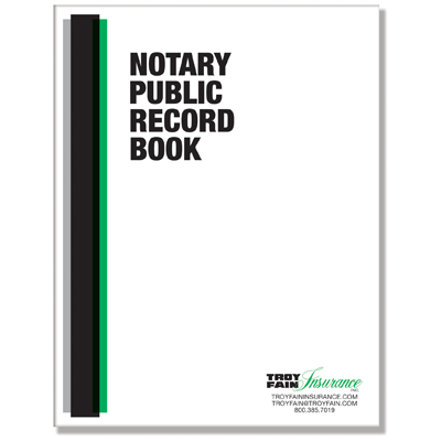 Notary Public Record Book